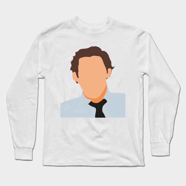 The Office Jim Long Sleeve T-Shirt by Strictly Homicide Podcast